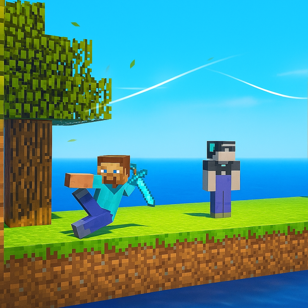 How to play Minecraft Playground