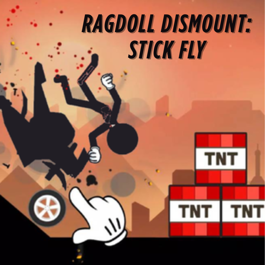 How to play Ragdoll Dismount Stick Fly