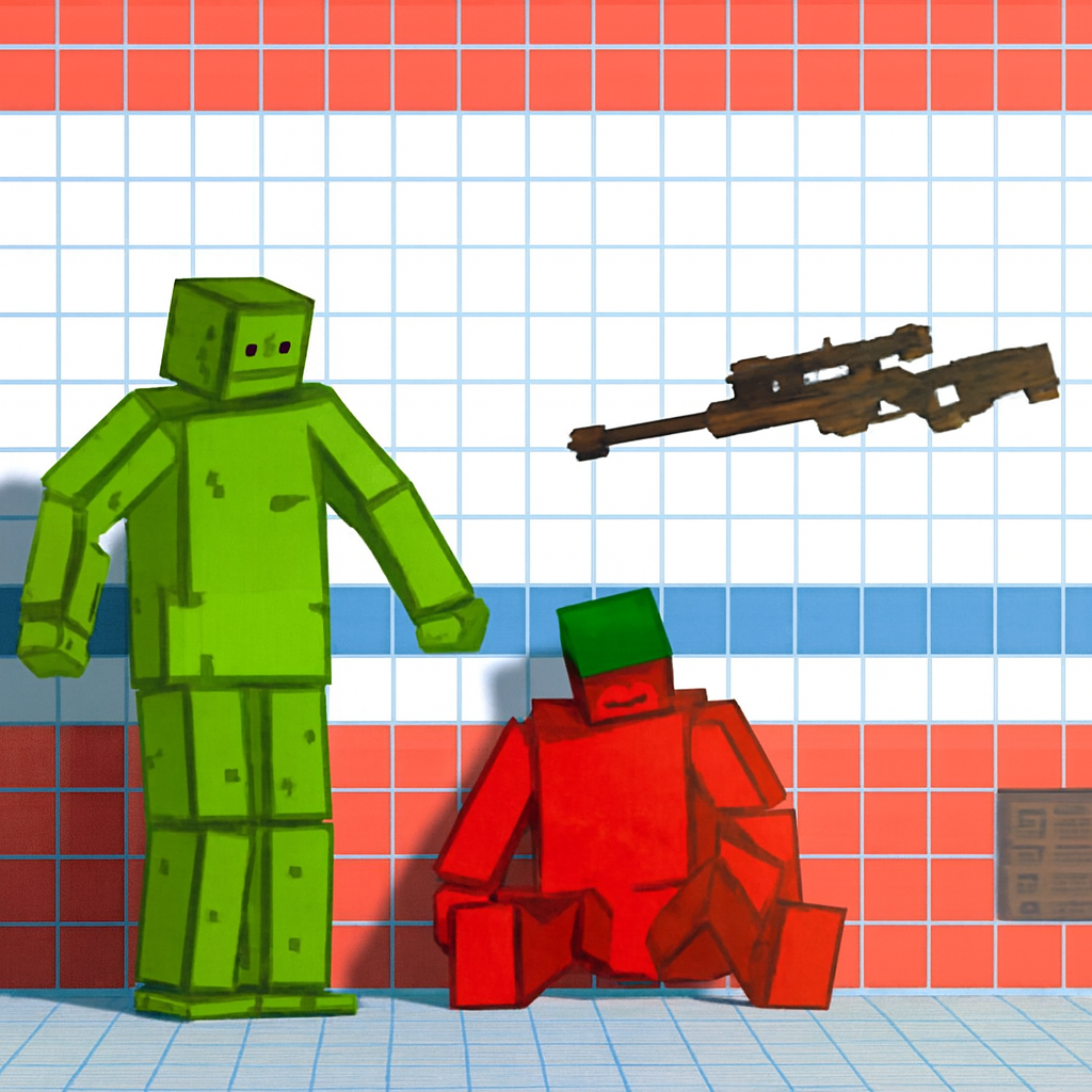 How to play Sorter Ragdoll Playground Shooter