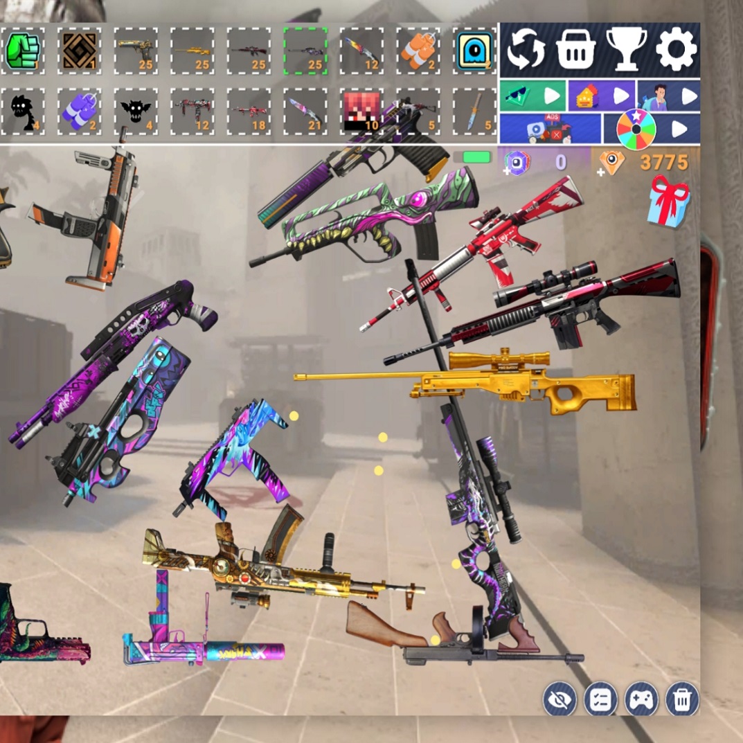 How to play Standoff 2 Playground with Skins